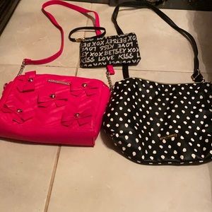 Betsey Johnson purses